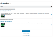 Tablet Screenshot of greenposts.blogspot.com