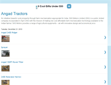 Tablet Screenshot of angadtractors.blogspot.com