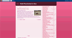 Desktop Screenshot of hotelpanchsheel.blogspot.com