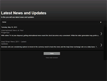 Tablet Screenshot of latesttnewsandupdates.blogspot.com