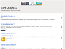 Tablet Screenshot of marc-chouteau.blogspot.com