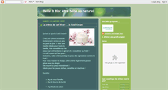 Desktop Screenshot of belle-et-bio.blogspot.com