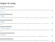 Tablet Screenshot of gradyenglish10.blogspot.com