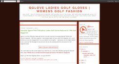 Desktop Screenshot of ladiesgolfgloves.blogspot.com