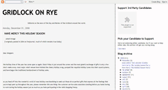 Desktop Screenshot of gridlock-on-rye.blogspot.com