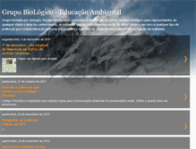 Tablet Screenshot of grupobiologico.blogspot.com
