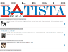 Tablet Screenshot of ebatistadeipiau.blogspot.com