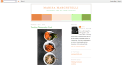 Desktop Screenshot of marisaportfolio.blogspot.com