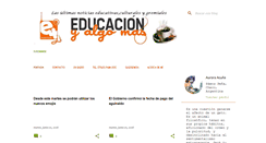 Desktop Screenshot of educacion-yalgomas.blogspot.com