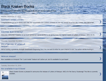 Tablet Screenshot of blackkrakenbooks.blogspot.com