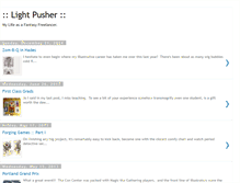 Tablet Screenshot of lightpusher.blogspot.com