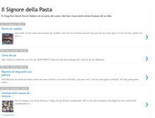 Tablet Screenshot of ilsignoredellapasta.blogspot.com