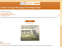 Tablet Screenshot of parinayamatrimony.blogspot.com