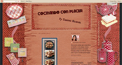 Desktop Screenshot of cocinandoconplacer.blogspot.com