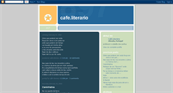 Desktop Screenshot of cafeliterario.blogspot.com