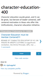 Mobile Screenshot of character-education-400.blogspot.com