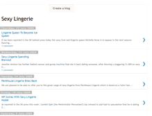 Tablet Screenshot of feelingsexylingerie.blogspot.com