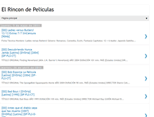 Tablet Screenshot of elrincondepeliculas.blogspot.com