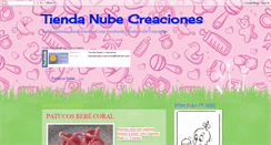 Desktop Screenshot of nubecreaciones.blogspot.com