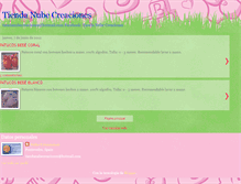 Tablet Screenshot of nubecreaciones.blogspot.com