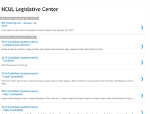 Tablet Screenshot of hcullegislativecenter.blogspot.com