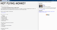 Desktop Screenshot of hotflyingmonkey.blogspot.com