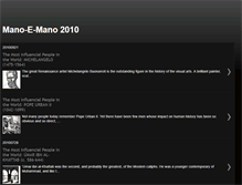 Tablet Screenshot of manoemano2010.blogspot.com