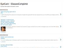 Tablet Screenshot of glassescomplete-eyecare.blogspot.com