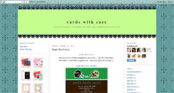 Desktop Screenshot of cardswithcare1.blogspot.com