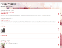 Tablet Screenshot of huggywuggies.blogspot.com