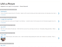 Tablet Screenshot of lifesapicture.blogspot.com