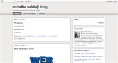 Desktop Screenshot of aninditasaktiaji.blogspot.com
