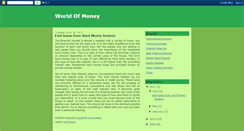 Desktop Screenshot of edward-worldofmoney.blogspot.com