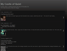 Tablet Screenshot of my-castle-of-quiet.blogspot.com
