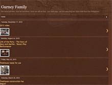 Tablet Screenshot of familygurney.blogspot.com