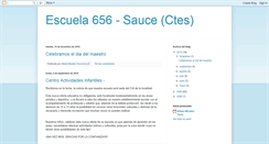 Desktop Screenshot of escuela656.blogspot.com