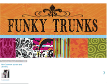 Tablet Screenshot of funkytrunks.blogspot.com