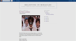 Desktop Screenshot of belief-in-miracles.blogspot.com