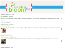 Tablet Screenshot of elementsinbloom.blogspot.com