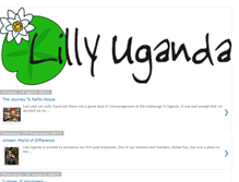 Tablet Screenshot of lillyuganda.blogspot.com