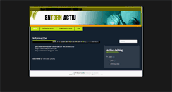 Desktop Screenshot of entornactiu.blogspot.com