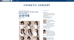 Desktop Screenshot of cosmetic-surgery-update.blogspot.com