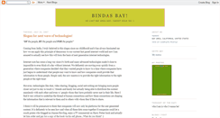Desktop Screenshot of bindasbay.blogspot.com