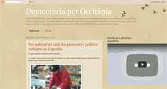 Desktop Screenshot of democraciaoccitania.blogspot.com