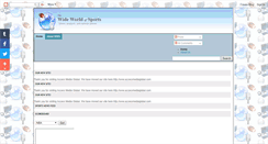 Desktop Screenshot of maj-thewideworldofsports.blogspot.com