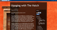 Desktop Screenshot of hangingwiththehatch.blogspot.com