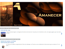 Tablet Screenshot of amaneciendopensamientos1.blogspot.com