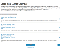 Tablet Screenshot of costaricaeventscalendar.blogspot.com