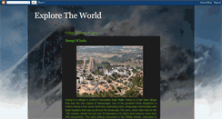 Desktop Screenshot of exploreworldby.blogspot.com