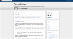 Desktop Screenshot of furcritique.blogspot.com